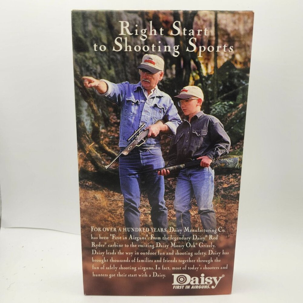 Right Start To Shooting Sports VHS Daisy Airguns Mossy Oak Haas Outdoors